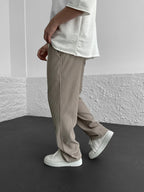 Elegant Trousers for Men | Drawstring Waist & Relaxed Fit | Different Colors