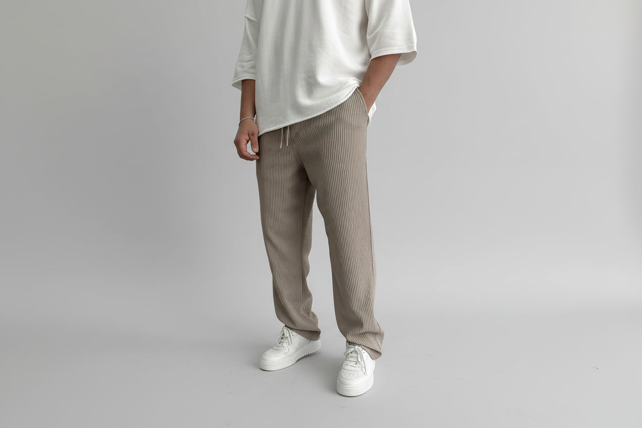 Elegant Trousers for Men | Drawstring Waist & Relaxed Fit | Different Colors