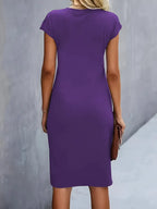 Catrien – Timeless Midi Dress with Flattering Silhouette