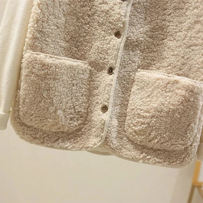 Body - Women's Soft Gilet with Buttons and Pockets