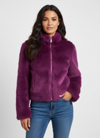 Faux Fur Short Women's Jacket - Emma