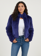 Faux Fur Short Women's Jacket - Emma
