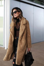 Janice | Long fleece winter coat