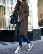 Janice | Long fleece winter coat