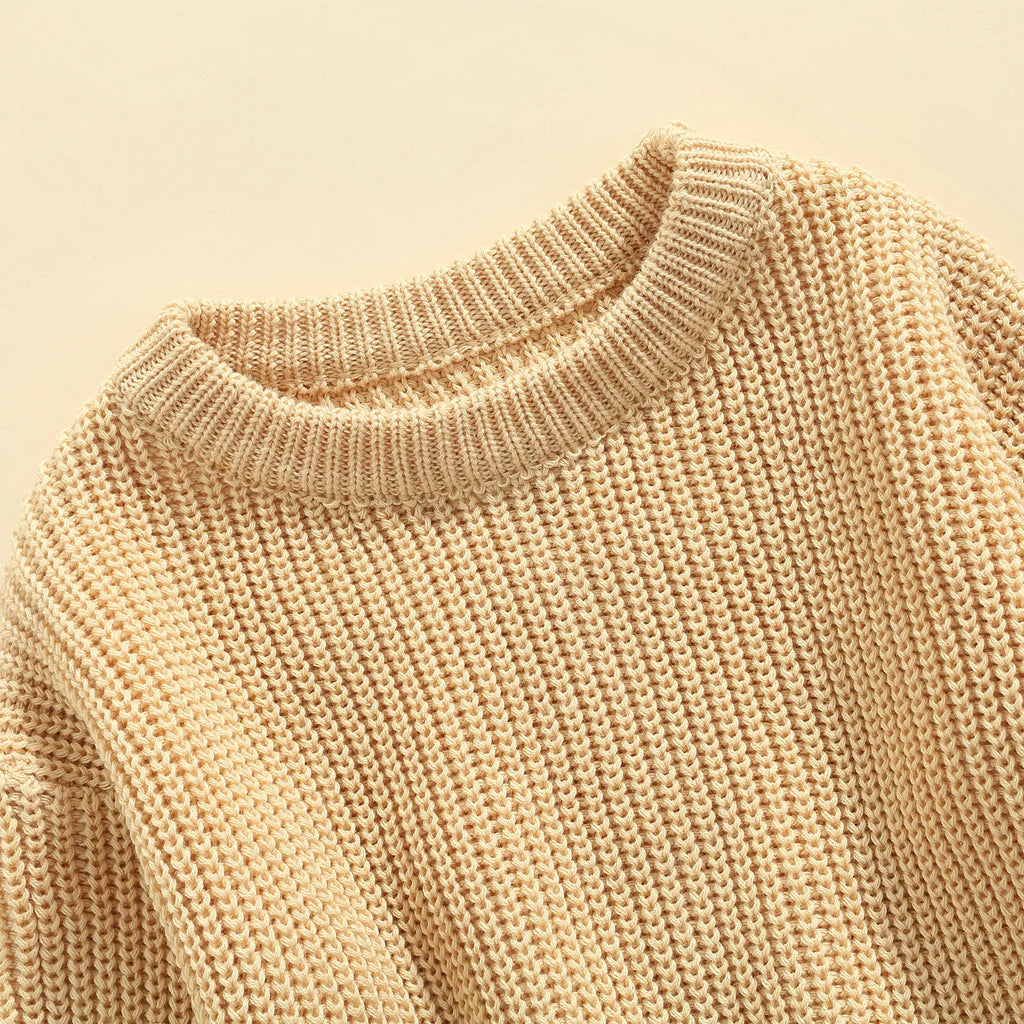 Charlie | 0-9M Autumn New Baby Boys Girls Clothing Baby Sweater Toddler Knitted Sweater Newborn Knitted Cotton Baby Sweater Tops with Long Sleeves