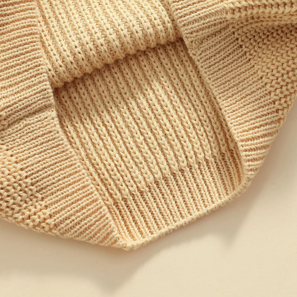 Charlie | 0-9M Autumn New Baby Boys Girls Clothing Baby Sweater Toddler Knitted Sweater Newborn Knitted Cotton Baby Sweater Tops with Long Sleeves