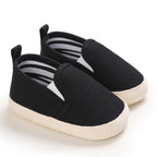 ISA | 4-color toddler non-slip baby shoes baby canvas classic sneakers newborn sports shoes baby boys girls first walker shoes