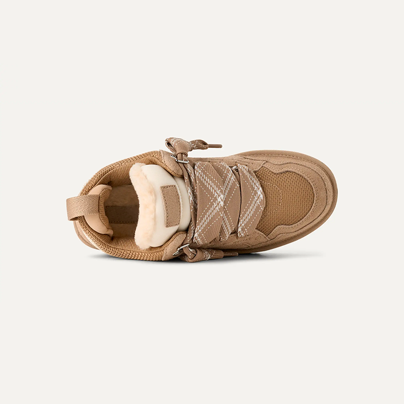 Unisex Platform Sneakers with Lined Interior