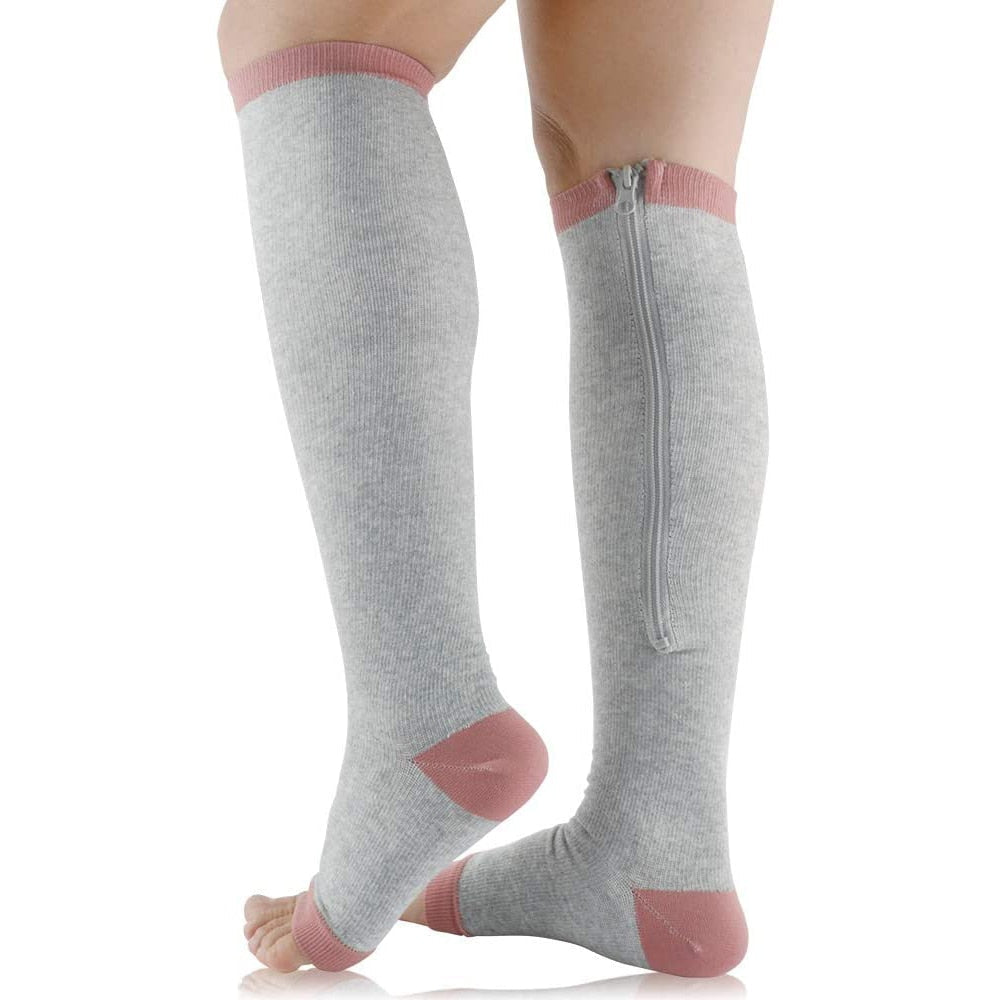 Support Compression Stockings with Zipper - Alex