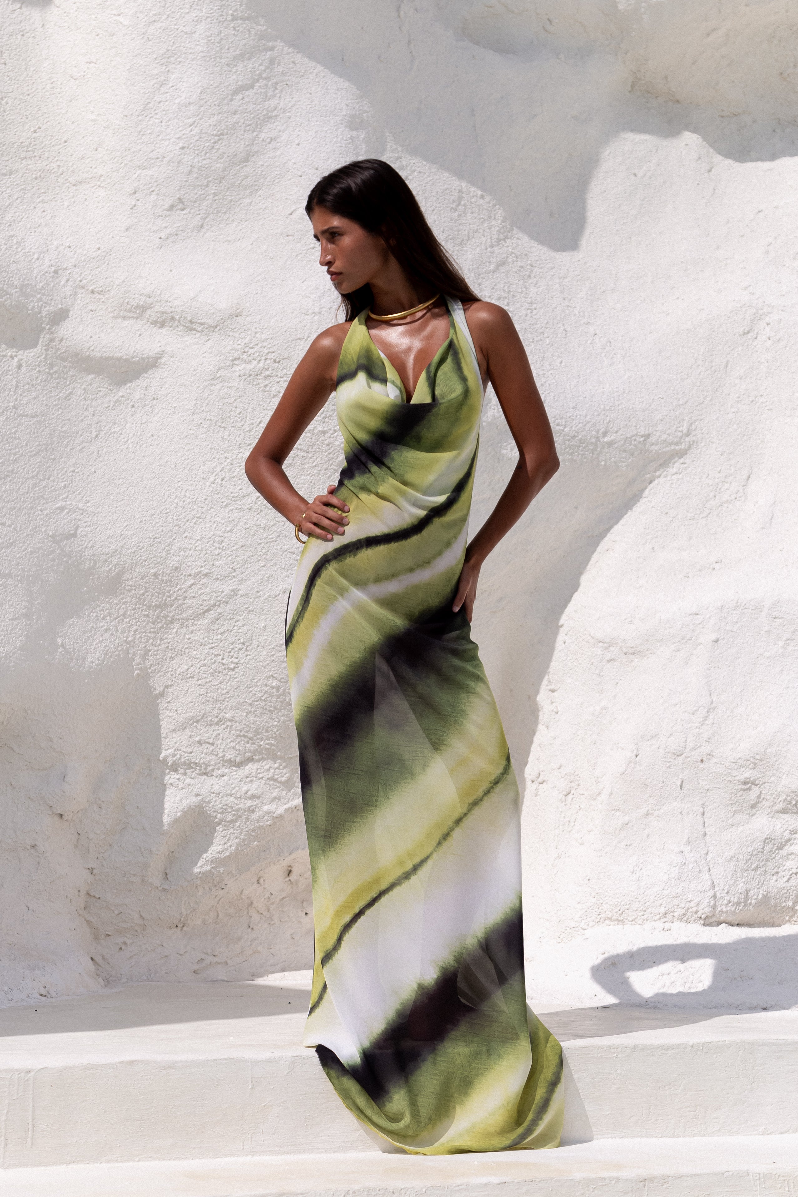 Azalea | Desert Mirage Maxi Dress