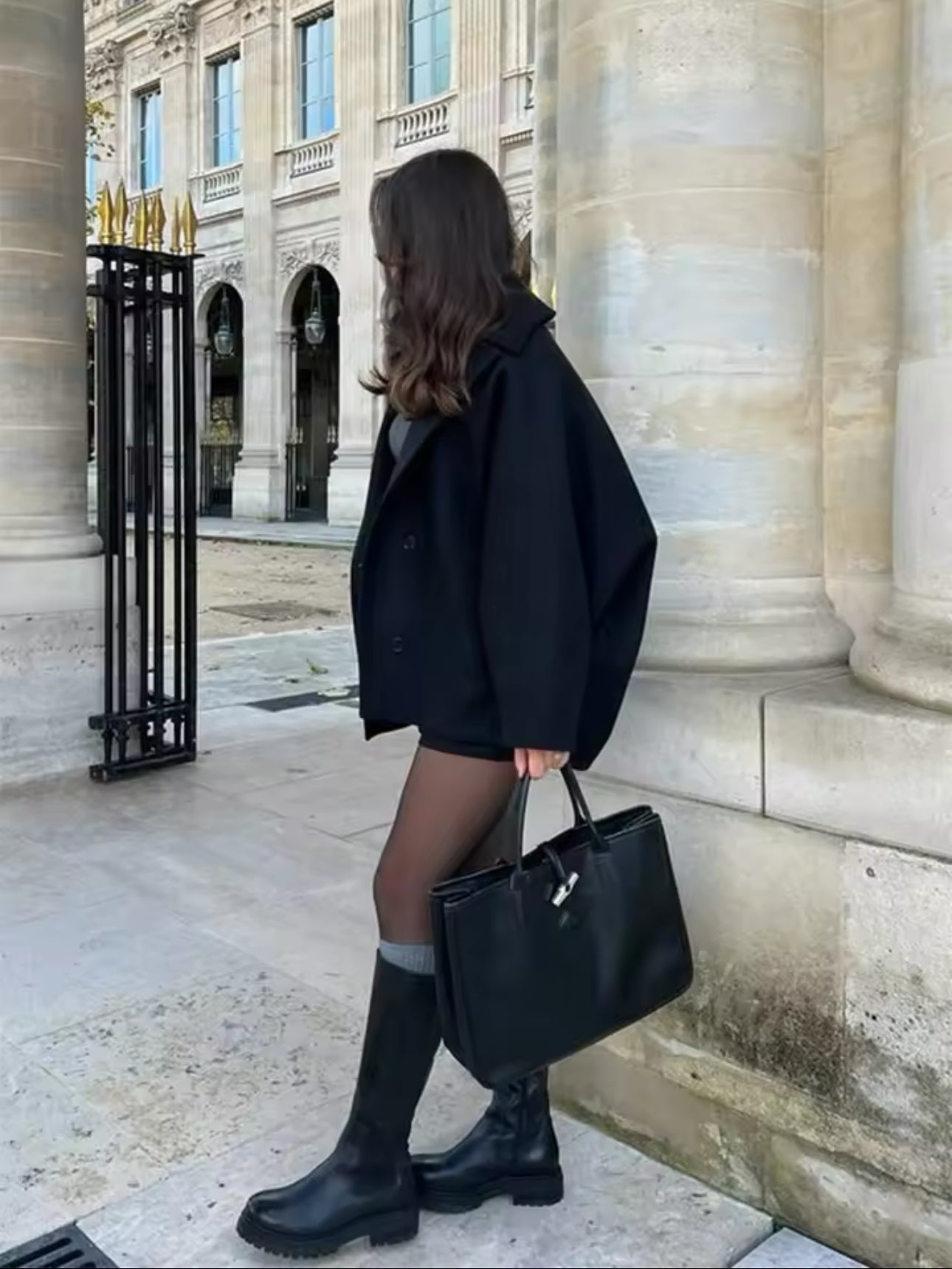ISA | Women's Coat – Elegant & Comfortable Oversized Wool Coat for Winter