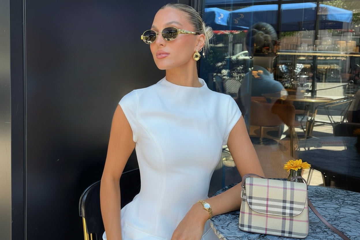 Isa | Vintage Small Sunglasses for women