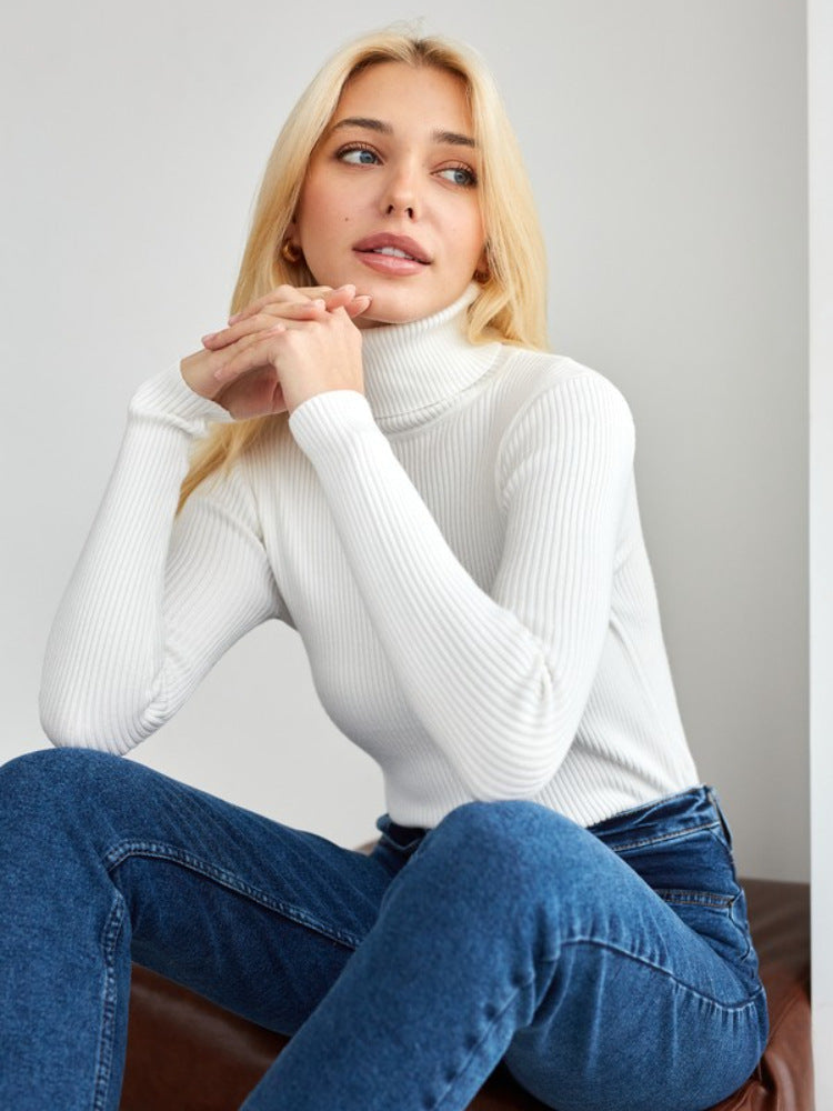 ISA | Classic cotton turtleneck sweater