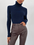 ISA | Classic cotton turtleneck sweater