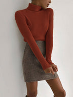 ISA | Classic cotton turtleneck sweater