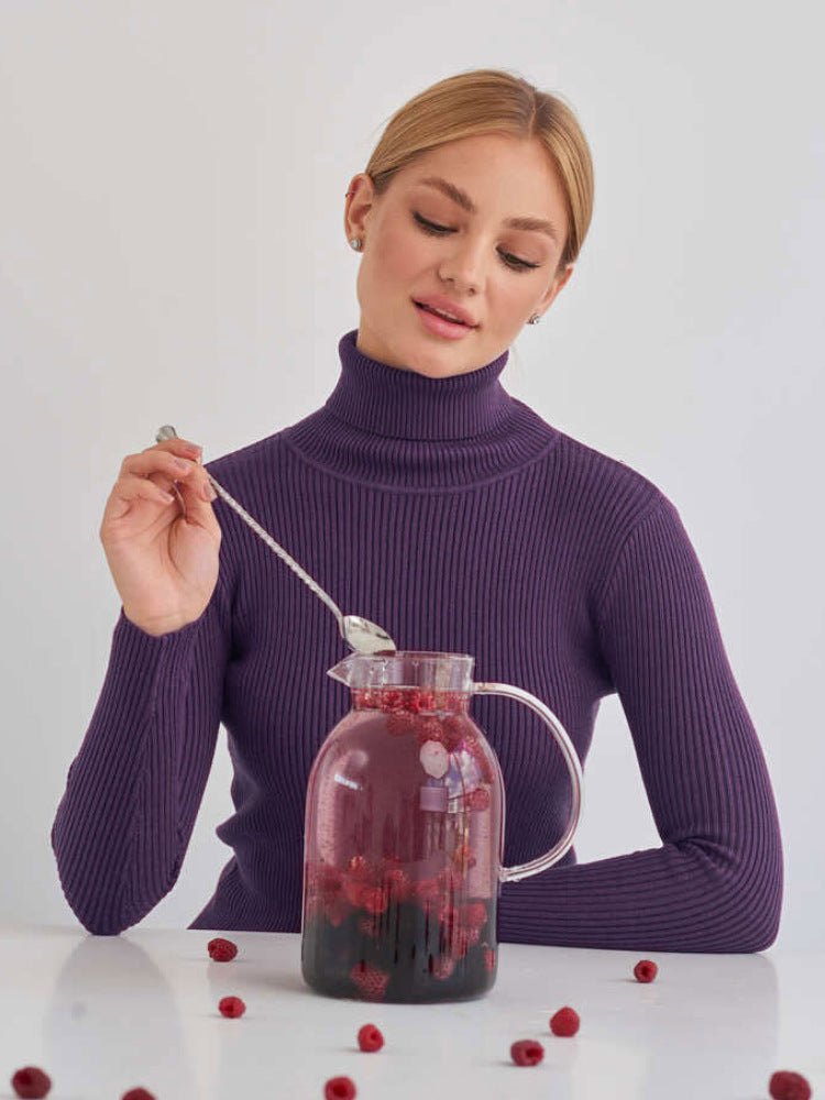 ISA | Classic cotton turtleneck sweater