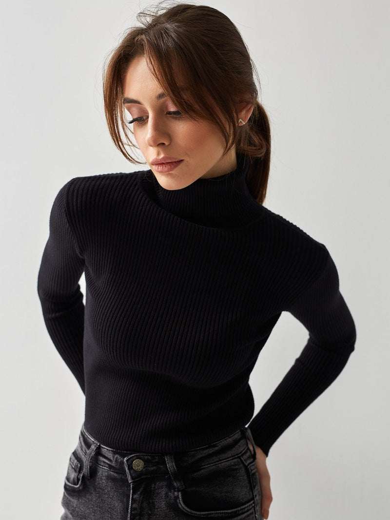 ISA | Classic cotton turtleneck sweater