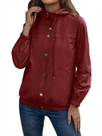 ISA | Waterproof hooded trench coat