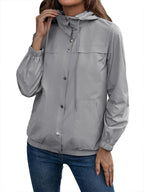 ISA | Waterproof hooded trench coat