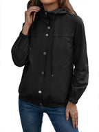 ISA | Waterproof hooded trench coat