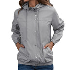 ISA | Waterproof hooded trench coat