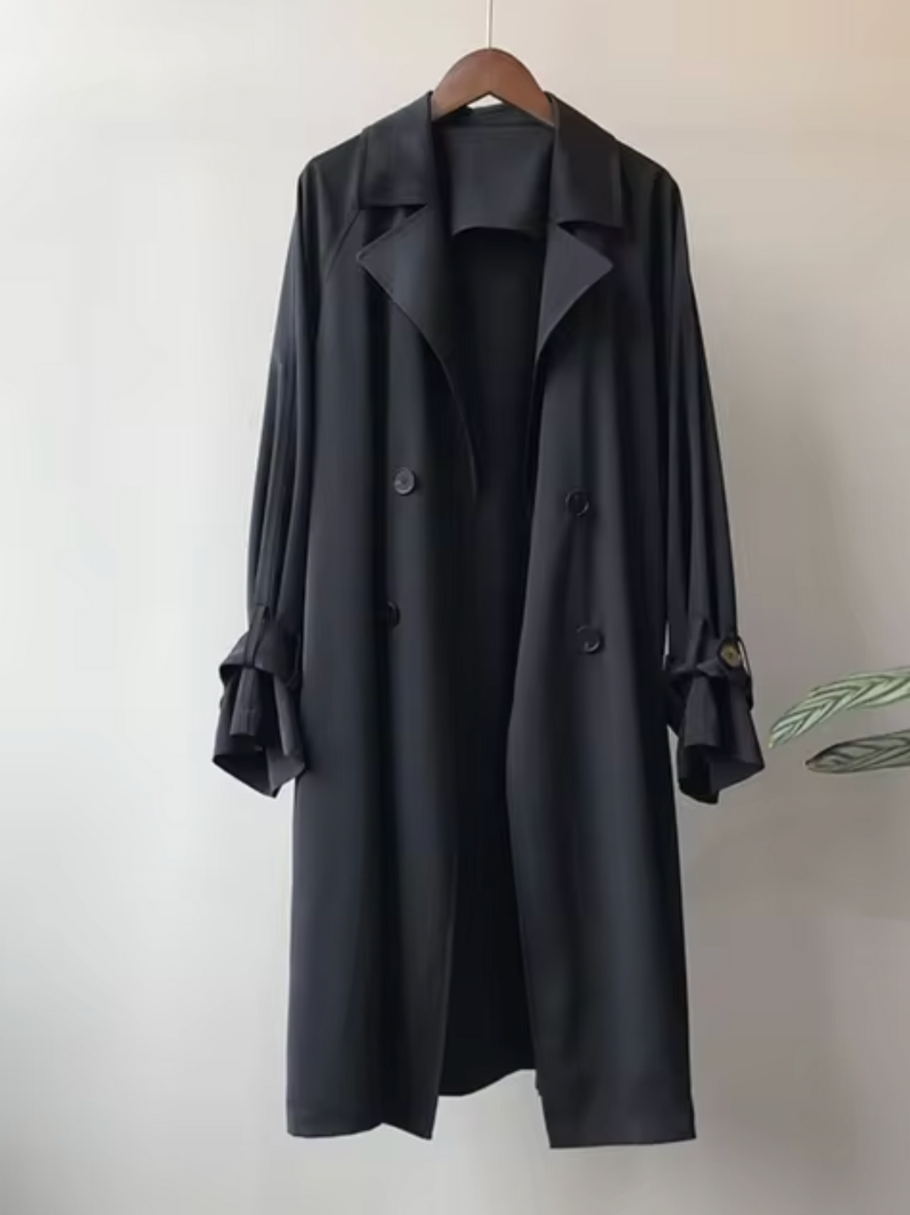 ISA | Classic Long Waterproof Trench Coat