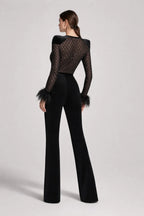 Chelsea Maria - Elegant Jumpsuit with Lace