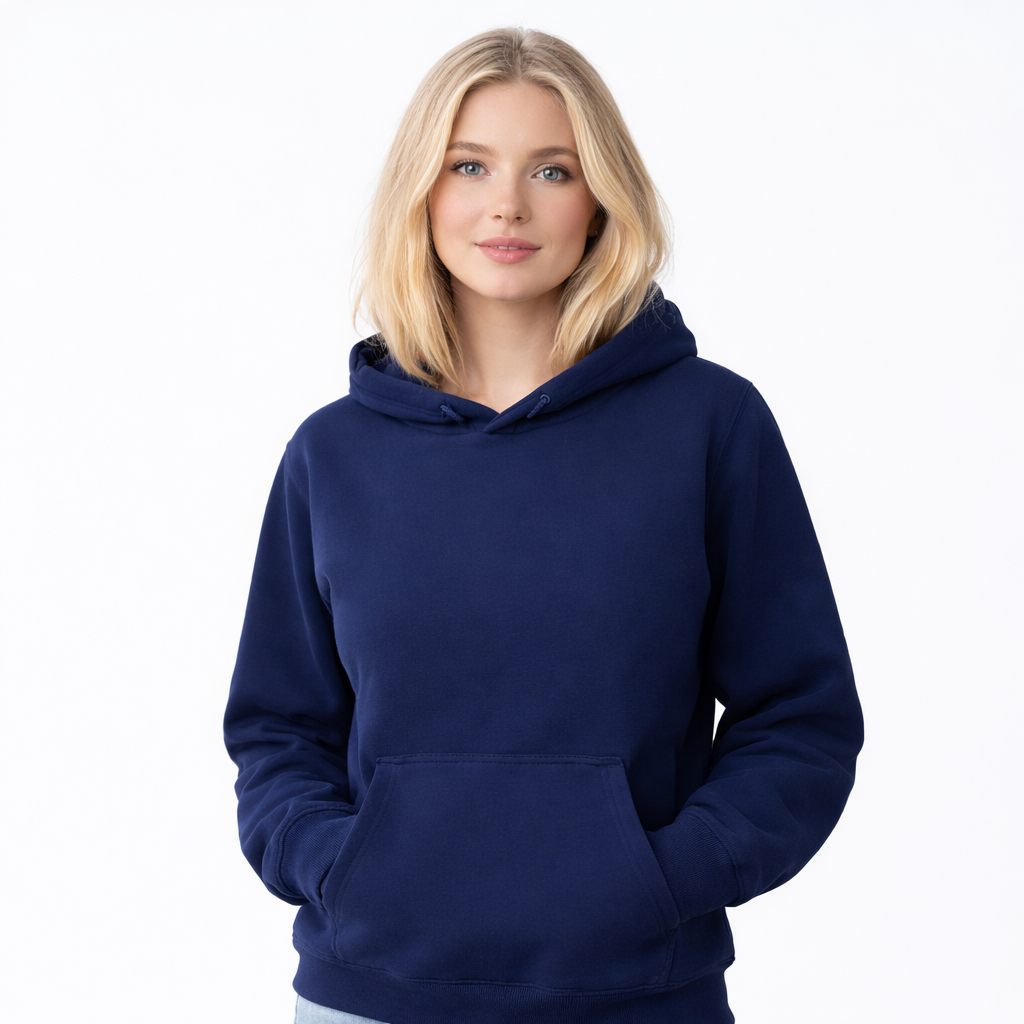 Hooded Sweatshirt with Long Sleeves - Kim