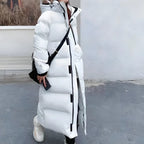Kim | Long jacket, waterproof, windproof, hood, pockets, lining
