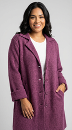 Elcevi | Long Casual Coat For Women