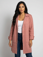 Elcevi | Long Casual Coat For Women