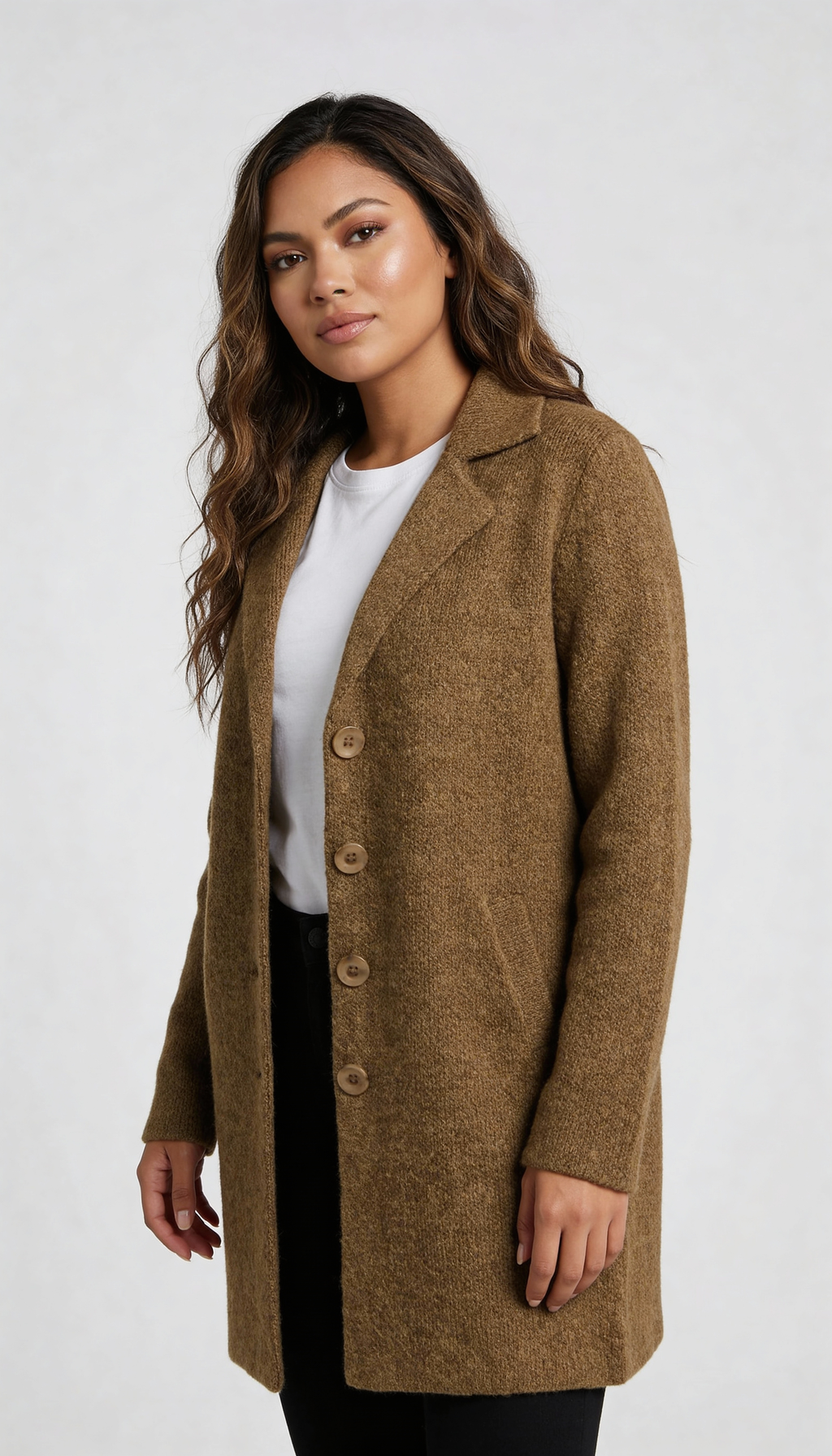 Elcevi | Long Casual Coat For Women