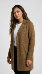Elcevi | Long Casual Coat For Women