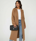 Elcevi | Long Trench Coat For Women
