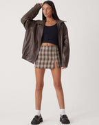 Oversized Leather Look Jacket for Women | Casual Fit & Freedom of Movement