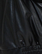 Oversized Leather Look Jacket for Women | Casual Fit & Freedom of Movement