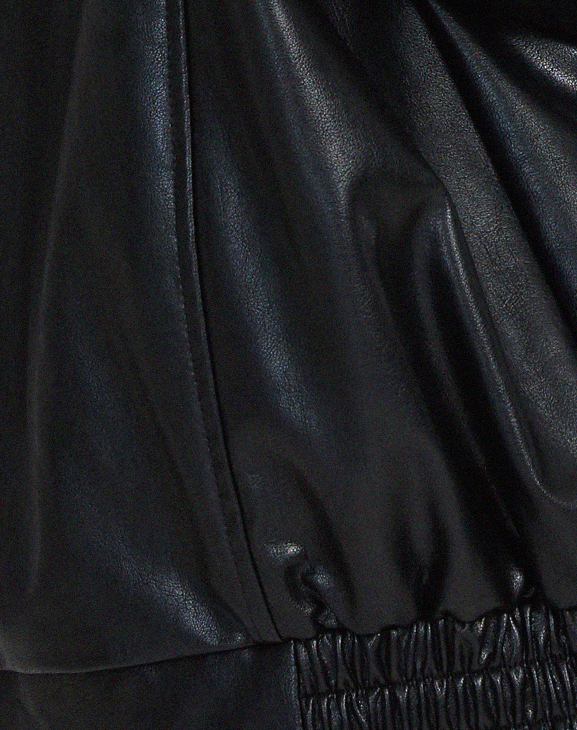 Oversized Leather Look Jacket for Women | Casual Fit & Freedom of Movement