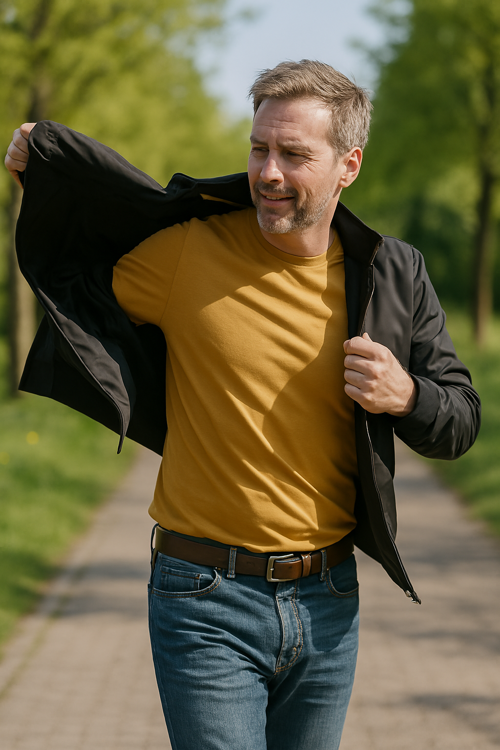 Kian | Lightweight Men's Jacket – For Active Days in every season