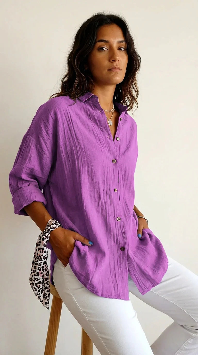 Joyce | Women's Long Sleeve Blouse