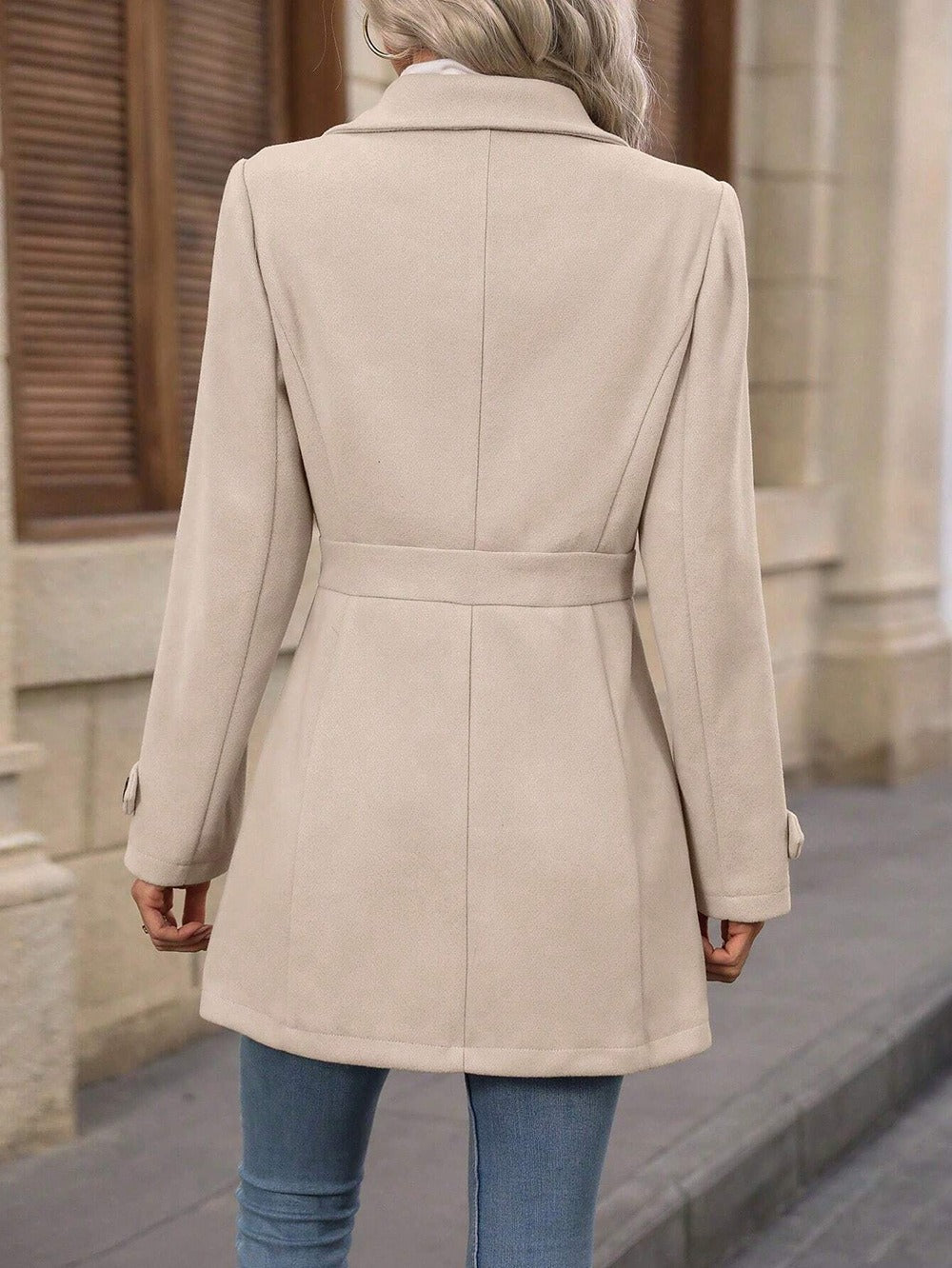 Claire | Comfortable Trench Coat - Elegant Design, High-Quality Fabric