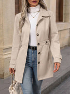 Claire | Comfortable Trench Coat - Elegant Design, High-Quality Fabric