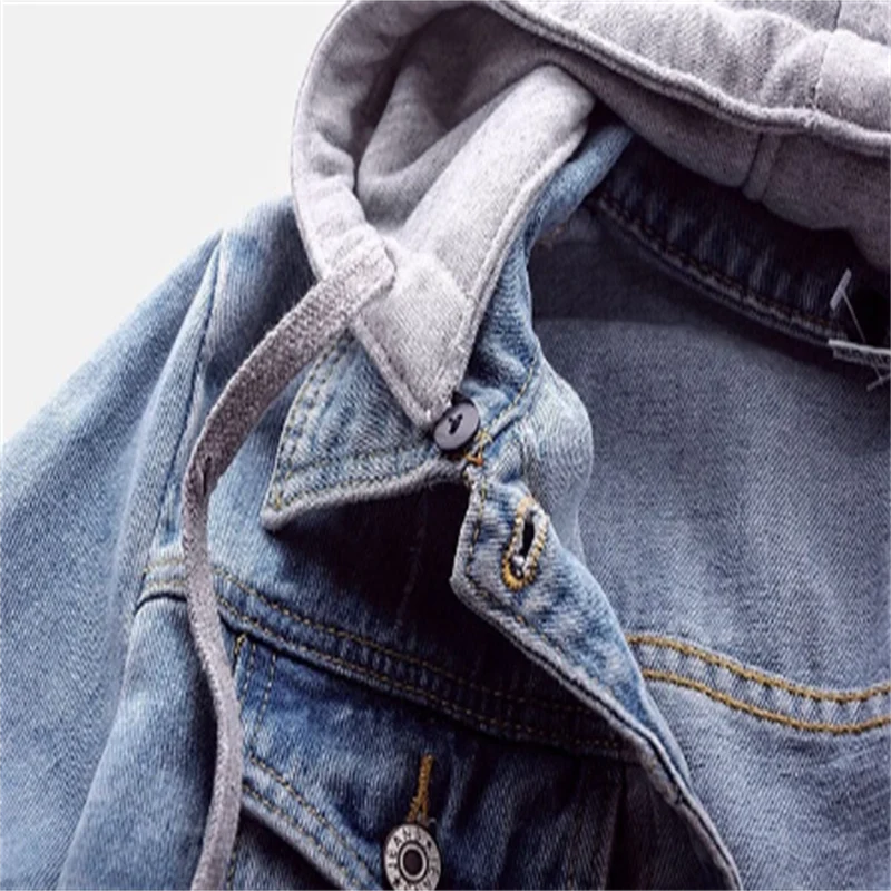 Lisa | Stylish Casual Women's Denim Jacket with Removable Hood