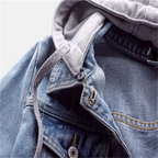 Lisa | Stylish Casual Women's Denim Jacket with Removable Hood