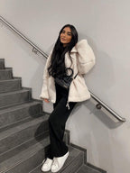 ISA | Teddy Oversized Fleece Jacket For Women