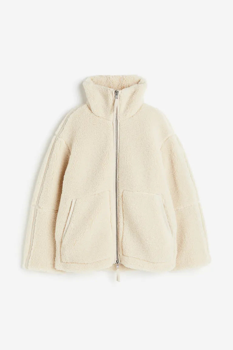 ISA | Teddy Oversized Fleece Jacket For Women