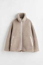 ISA | Teddy Oversized Fleece Jacket For Women