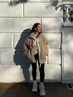 ISA | Teddy Oversized Fleece Jacket For Women