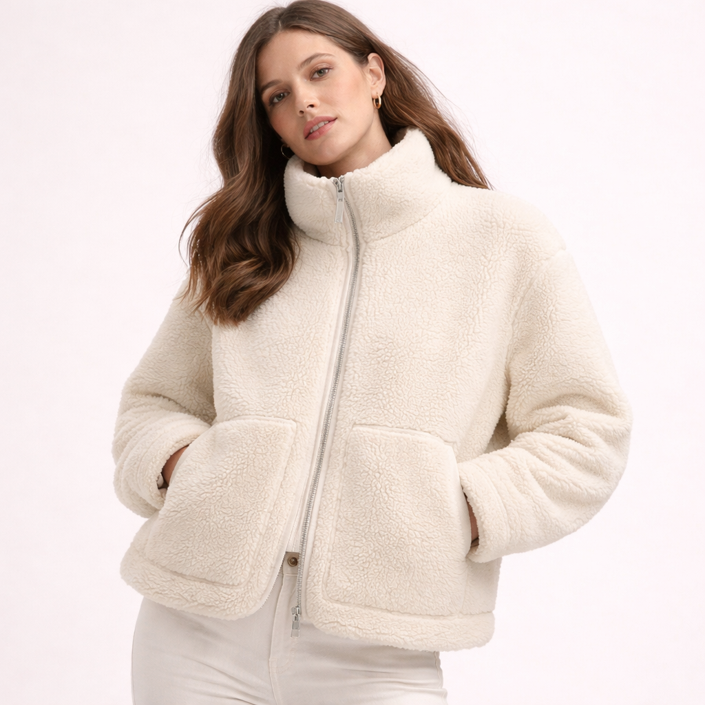 ISA | Teddy Oversized Fleece Jacket For Women