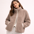 ISA | Teddy Oversized Fleece Jacket For Women