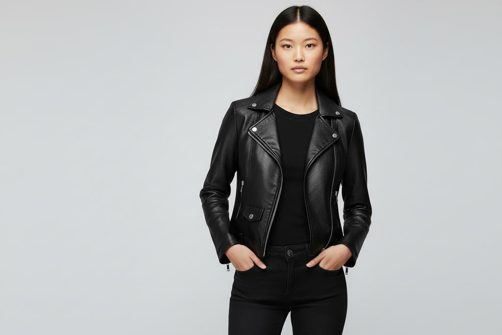 Biker Jacket for Women - Jenna